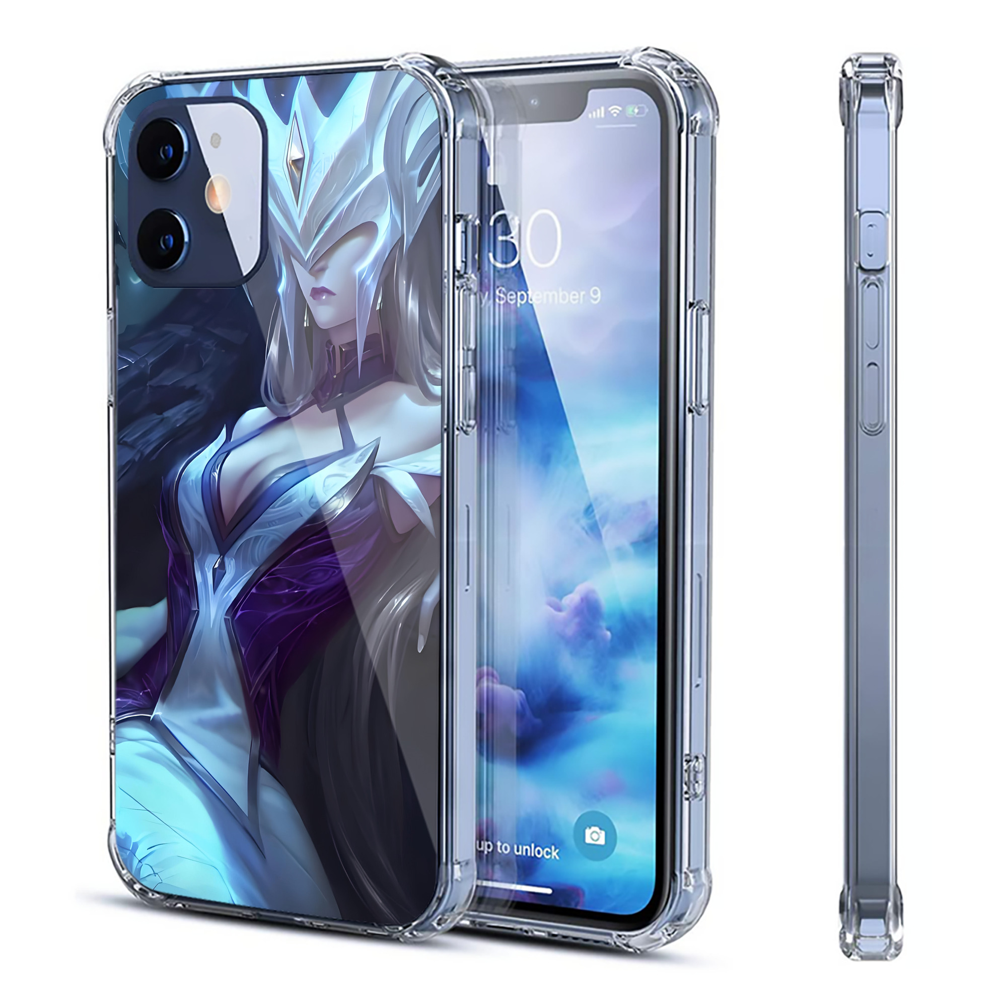 （画像用） リーグ・オブ・レジェンド League of Legends LOL 【iPhone 12シリーズ対応】透明スマホケース（クリアソフトケース）